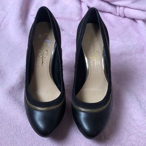 Worn only to try on. Sexy black pumps.